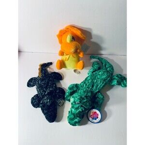 Alligator Rino Plush Toys Bundle